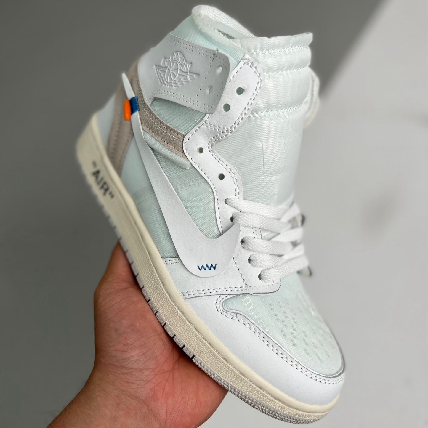 Off White x Nike Air Jordan 1 "Euro"