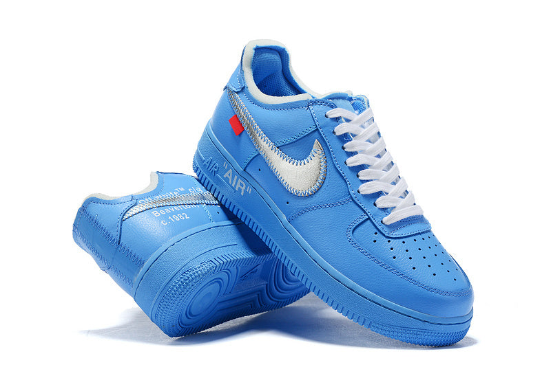 Off White x Nike Air Force One "Plave"