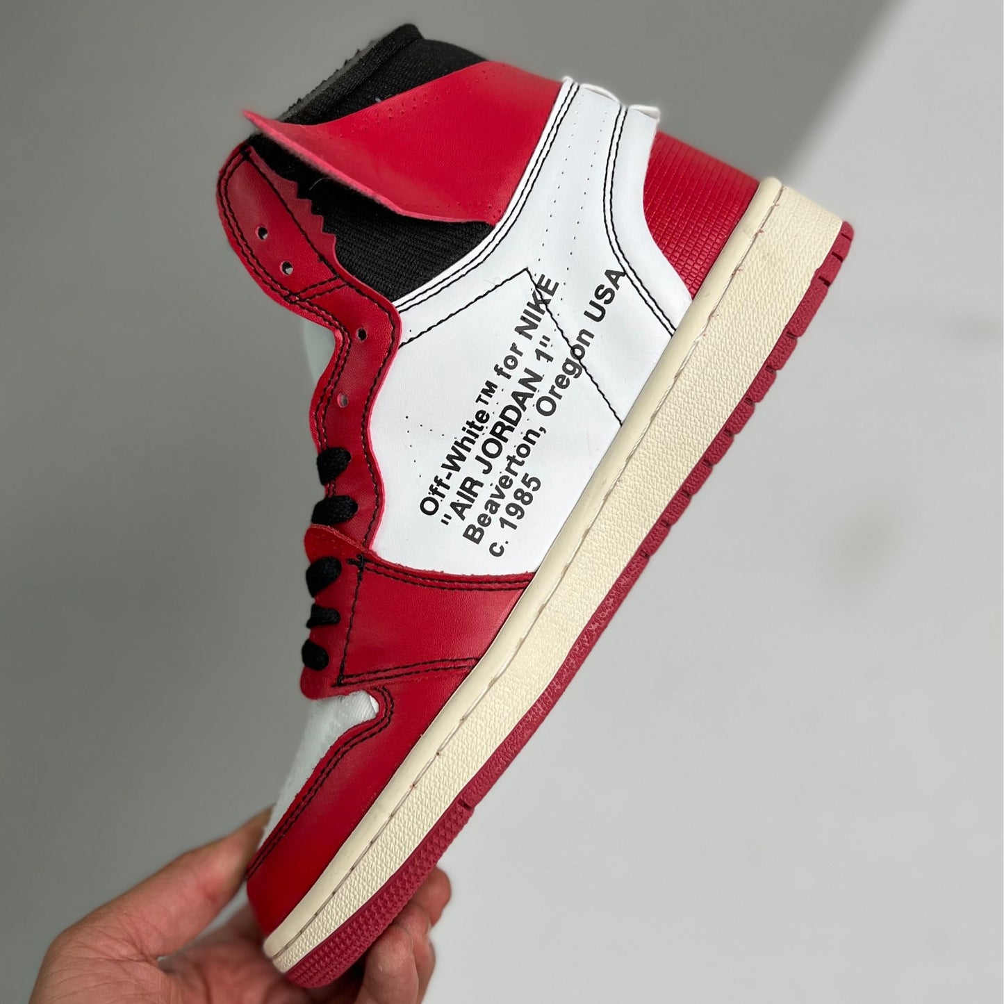 Off White x Nike Air Jordan 1 Chicago