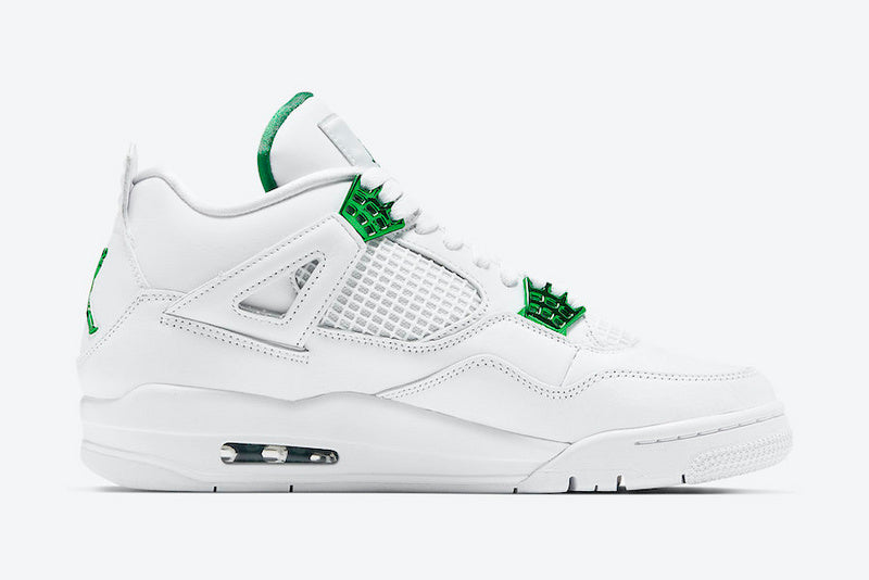 Air Jordan 4 Retro Green Metallic