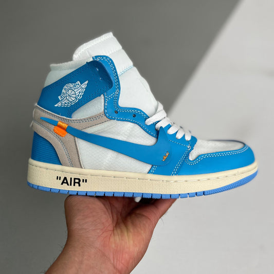 Off White x Nike Air Jordan 1 "UNC"