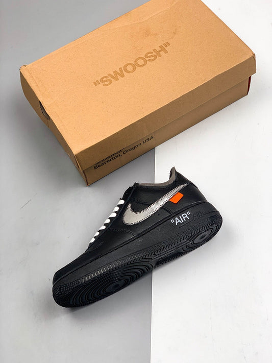 Off White x Nike Air Force One "Crne"