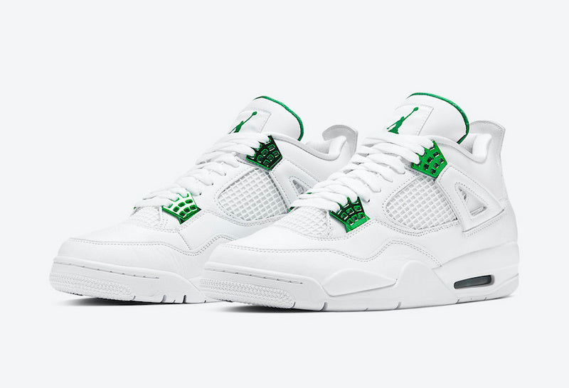 Air Jordan 4 Retro Green Metallic